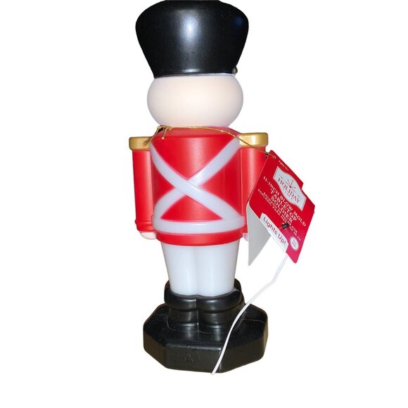 Soldier Blow Mold 11 Inch with Tags Lighted - Picture 9 of 15